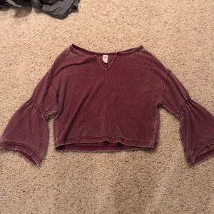 Free people bell sleeve top